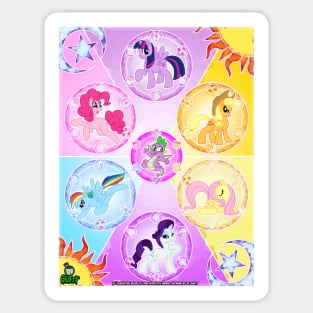 My Little Pony - Friendship is Poster Sticker